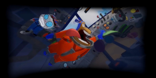 Anime content shown as a potential spatial media experience